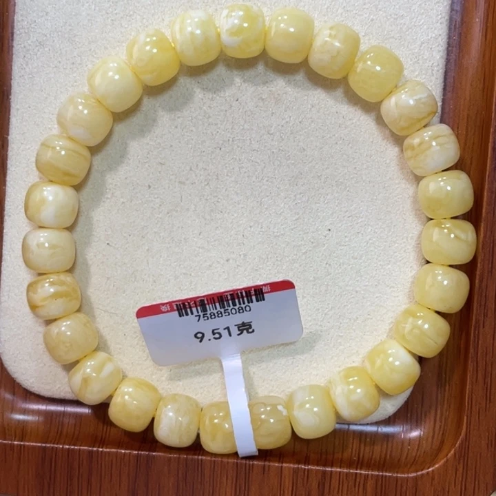 蜜蜡手链未镶嵌o*蜜蜡