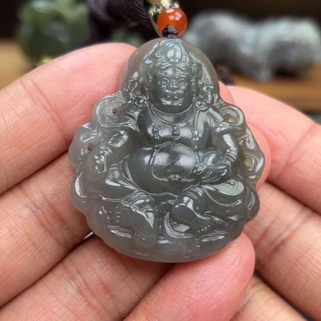 和田玉未镶嵌颈饰庆*