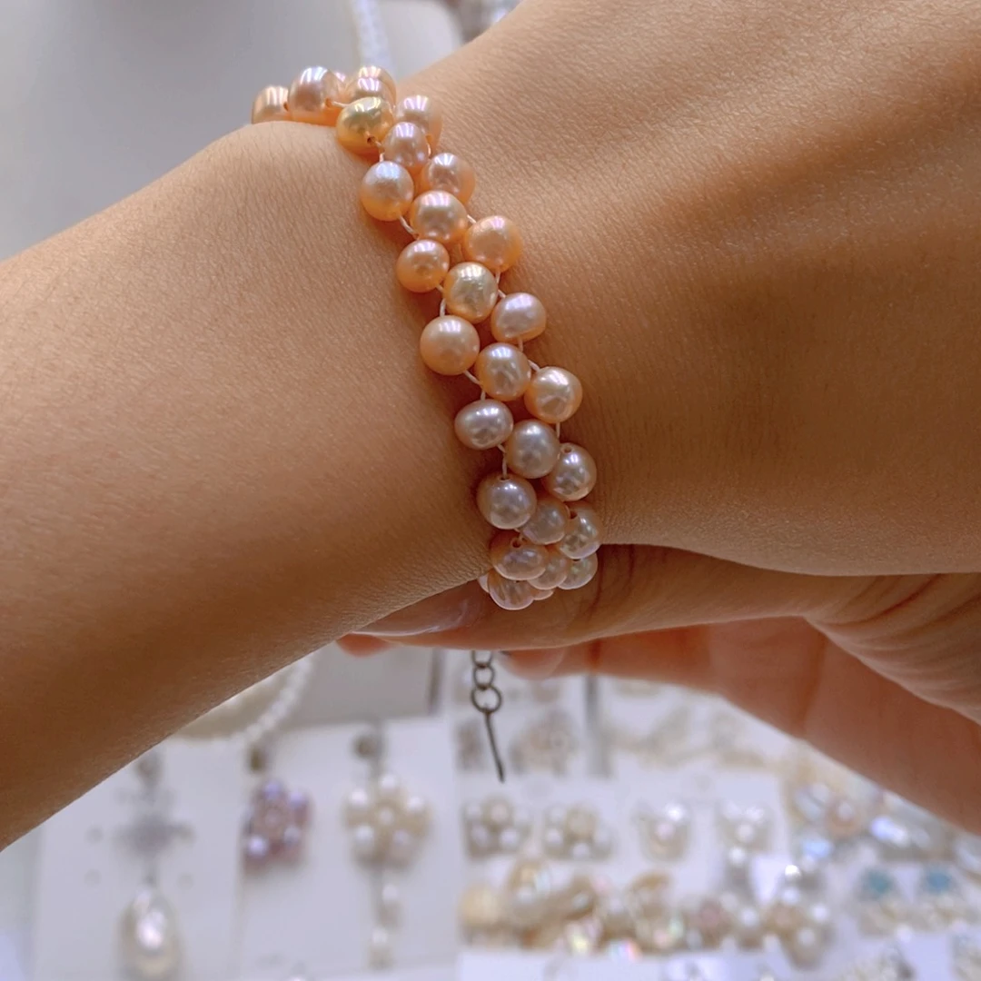 吊坠(不含链)合金淡水珍珠