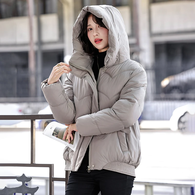 加厚面包服短款棉服女冬季2025新款小个子爆款棉袄宽松棉衣外套女