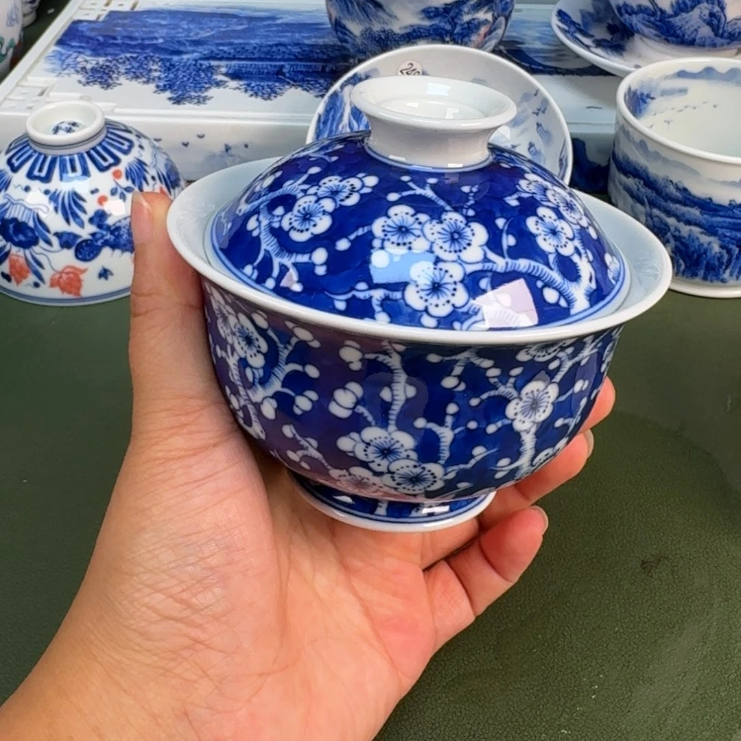 景德镇纯手绘茶具圆圆251