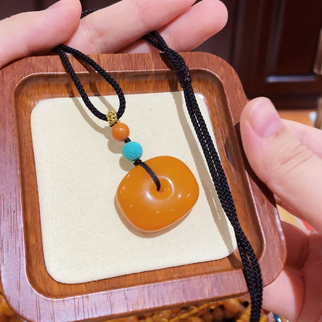 蜜蜡手链未镶嵌手串