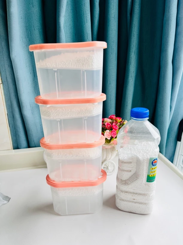 氯化钙颗粒补充装干燥剂除湿盒空盒子可重复循环使用防潮散装家用