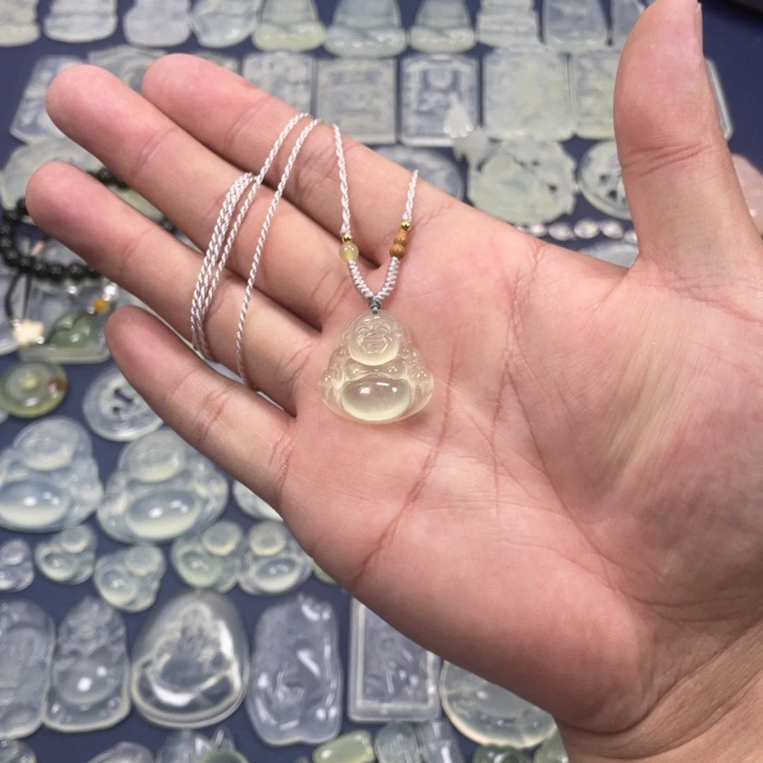 蛇纹石玉未镶嵌多样性随机发一