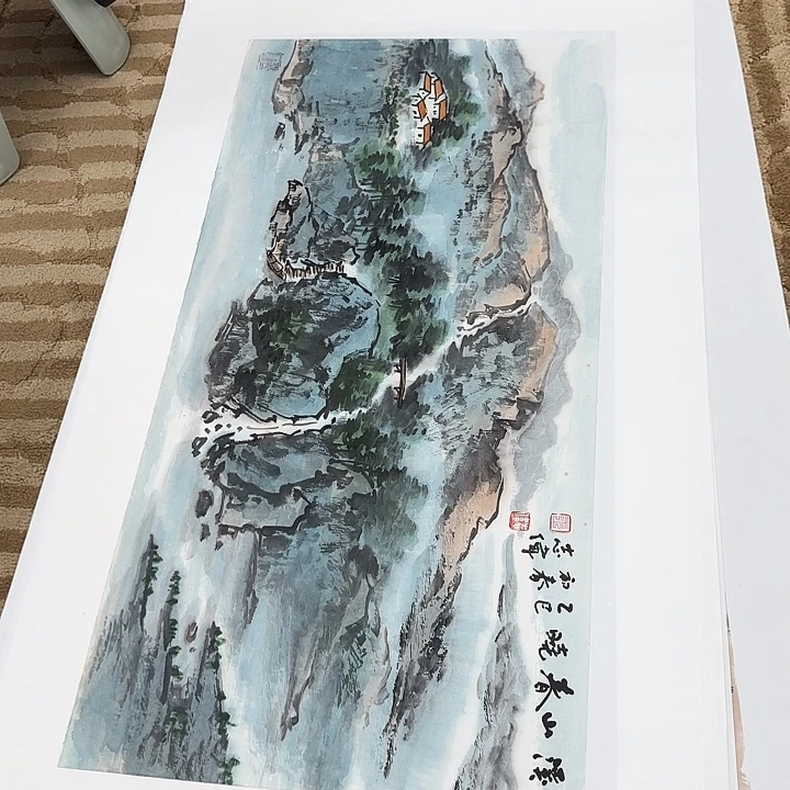 国画花鸟等图案四开