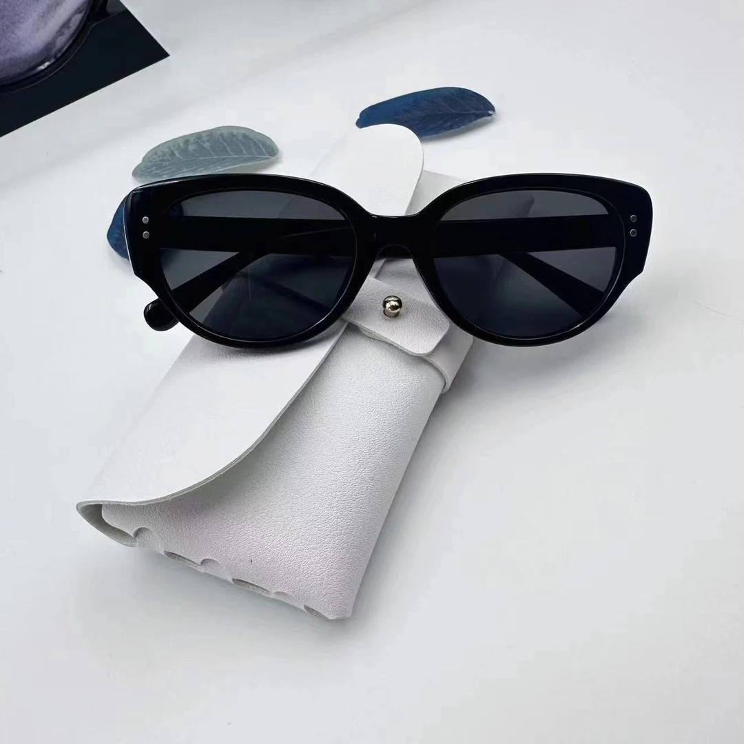 【商超同款】猫眼时尚ins潮流凹造型发箍墨镜2025新款太阳眼镜米钉Y