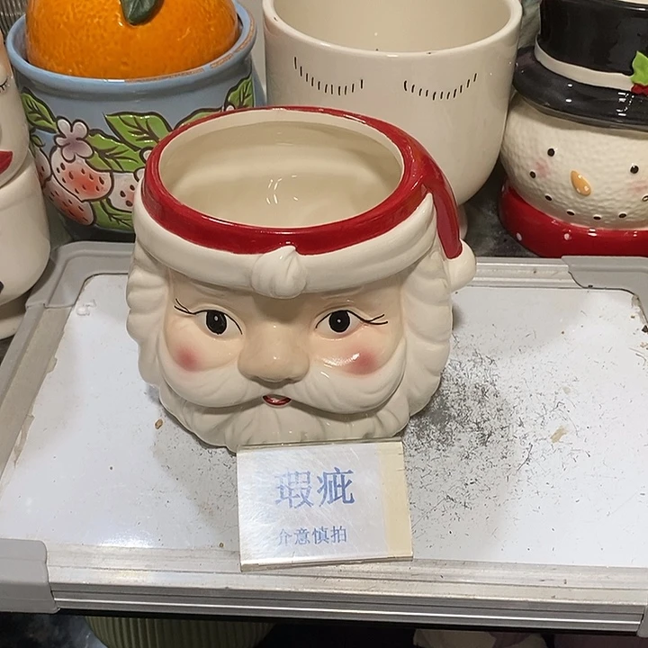 紫砂花盆多肉植物盆瑕疵有孔