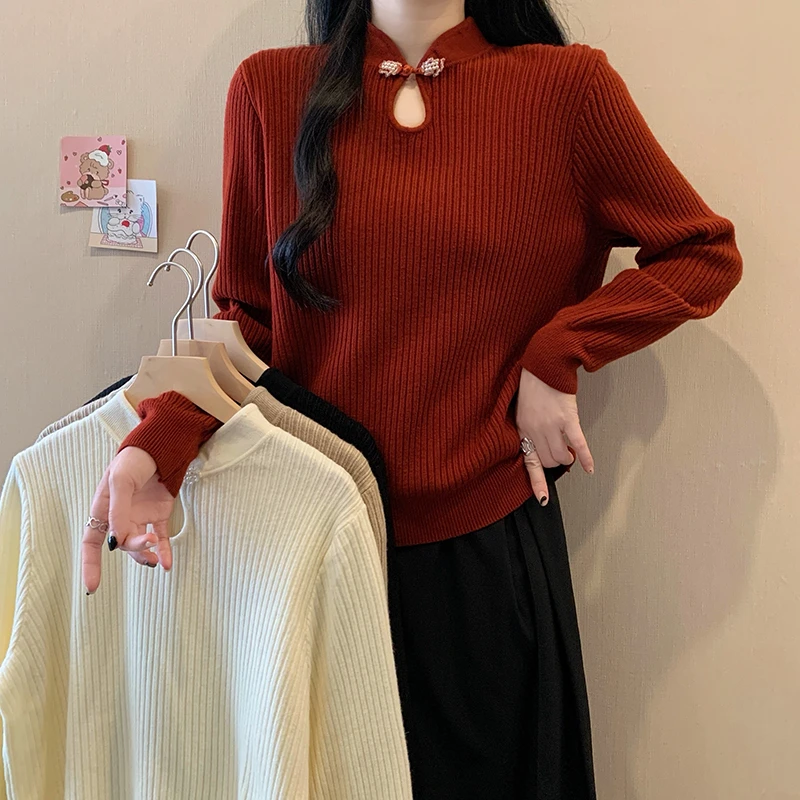 大码女装2025春季新款时尚针织衫上衣胖妹妹洋气长袖打底衫毛衣女