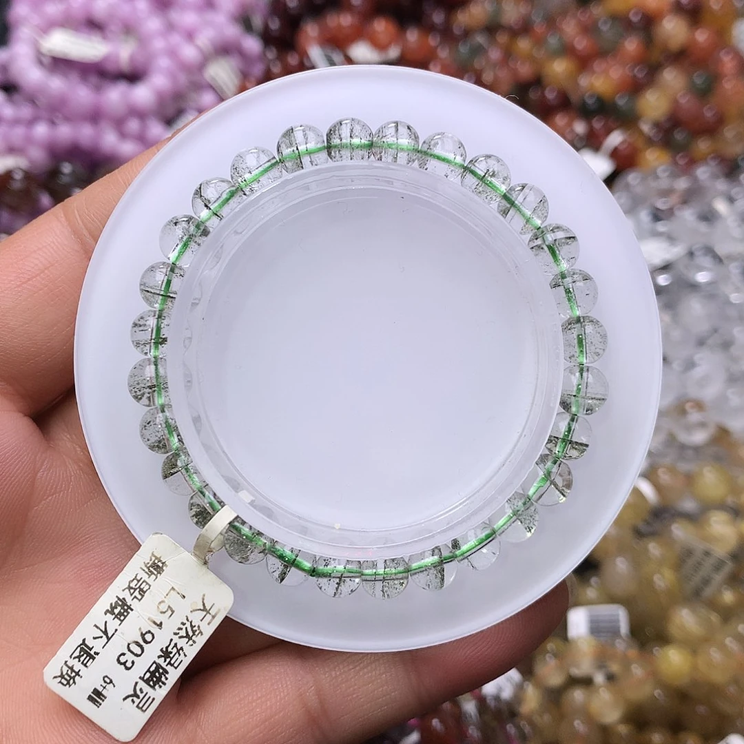 水晶手链未镶嵌，，