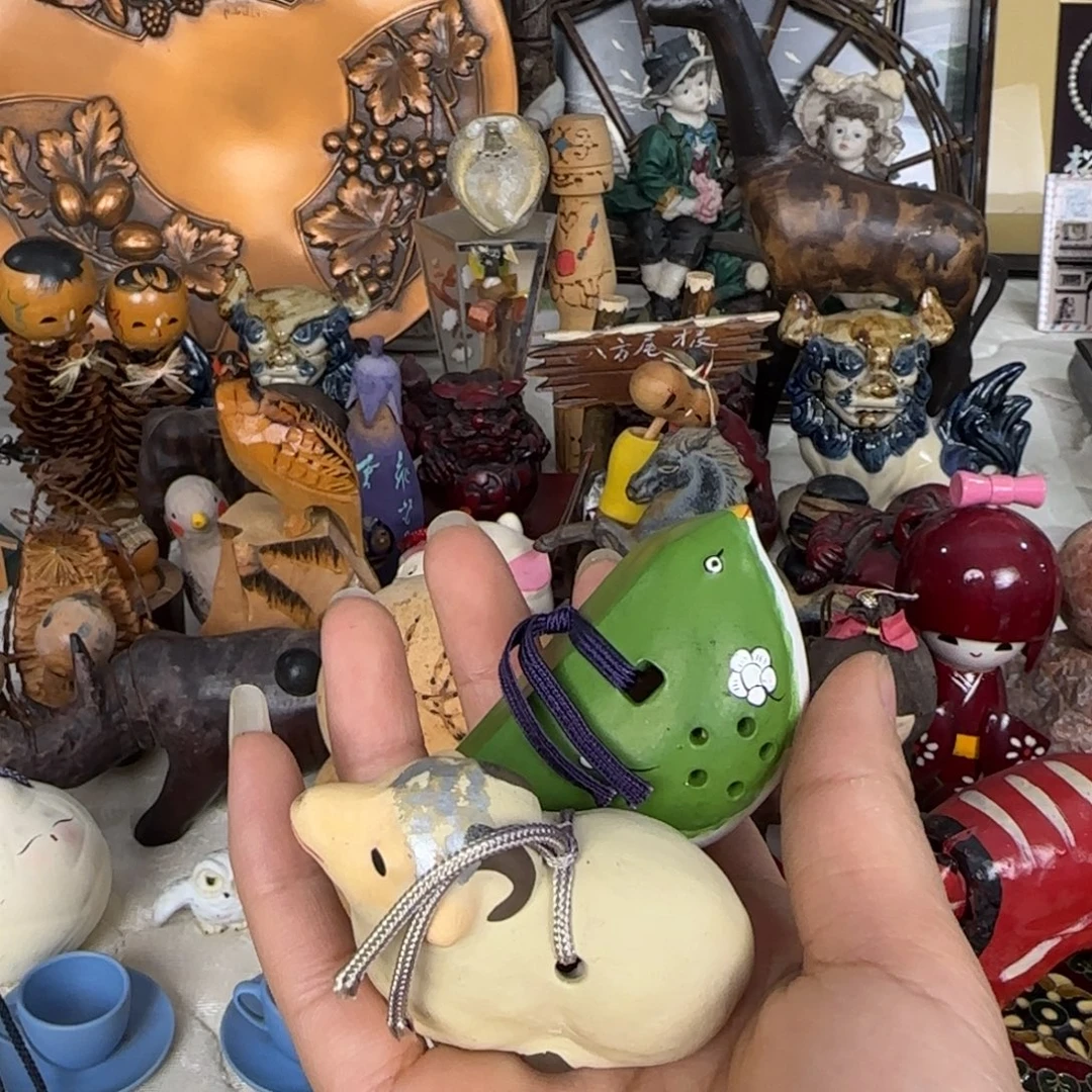 玲***子瓷片茶室摆件茶室摆件