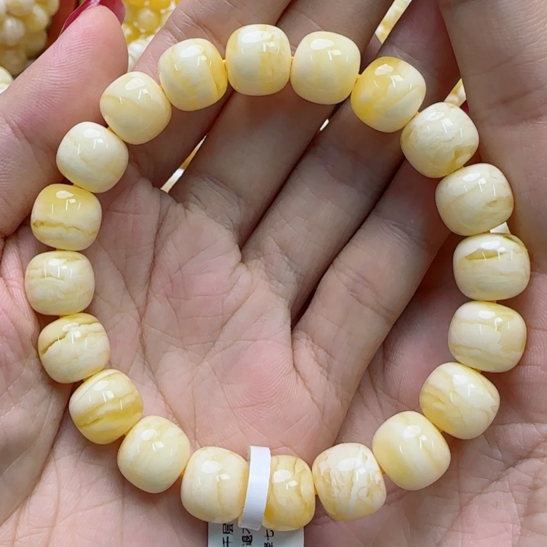 琥珀未镶嵌手链蜜蜡手串