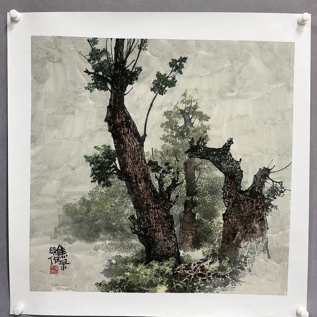 国画国画纯手绘作品请放心去藏