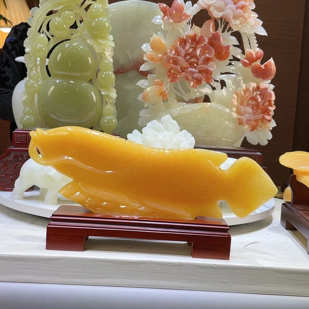 玉精品天然玉石摆件