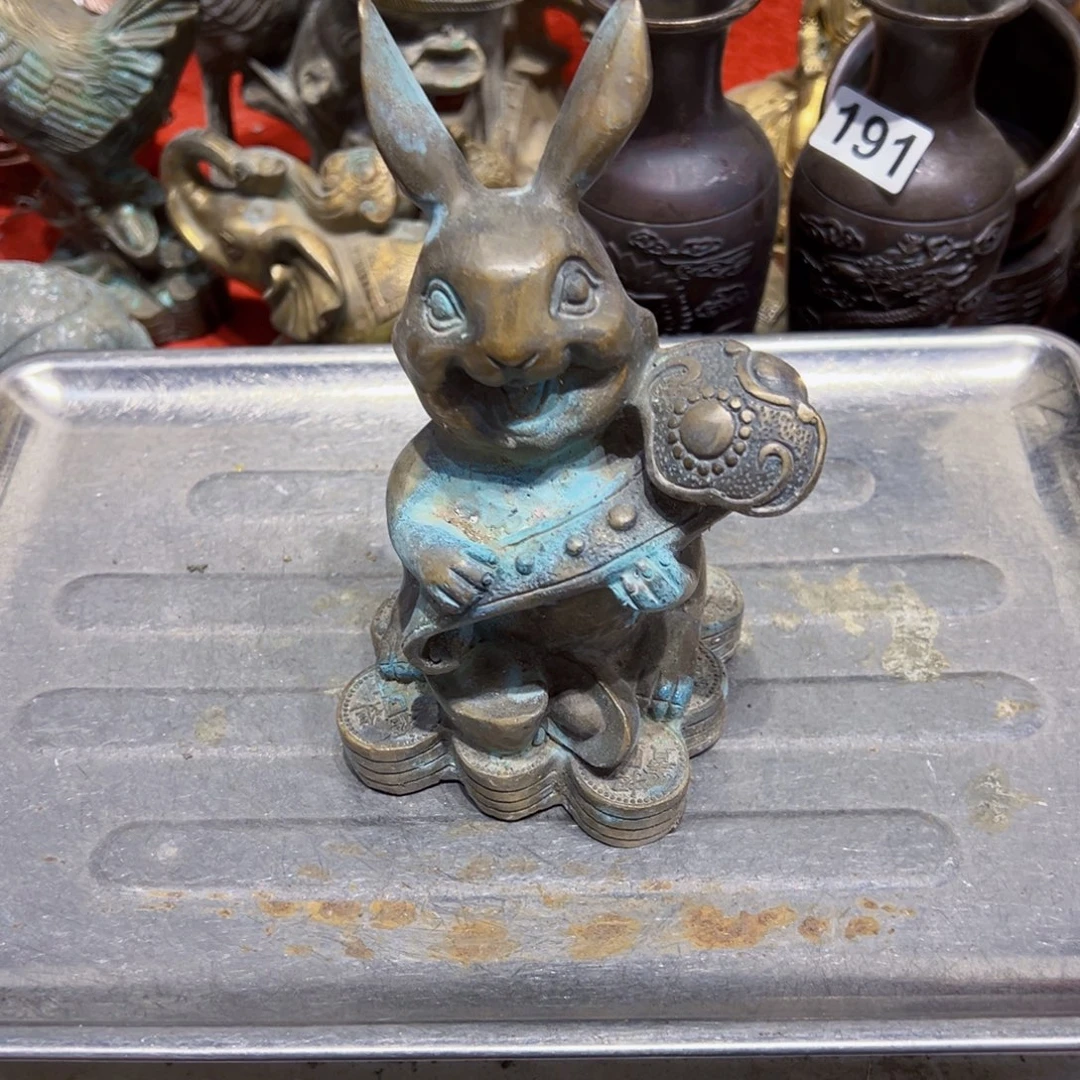 黄铜摆件，文房摆件