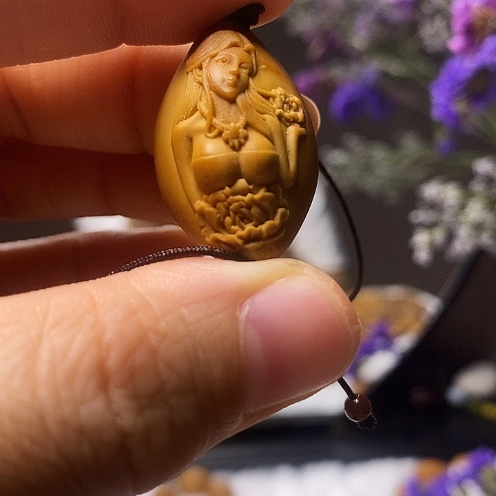 橄榄核吊坠橄榄球赛