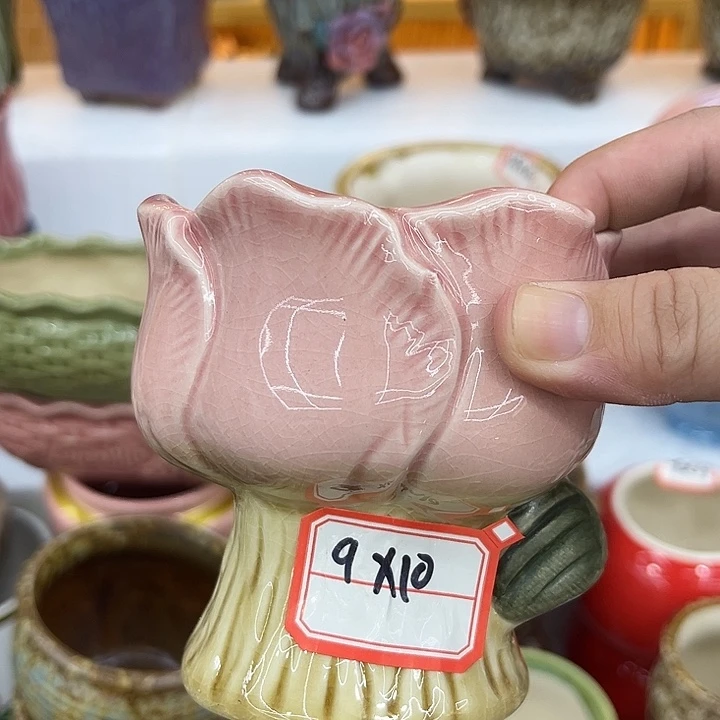多肉植物陶瓷花盆9.99包邮