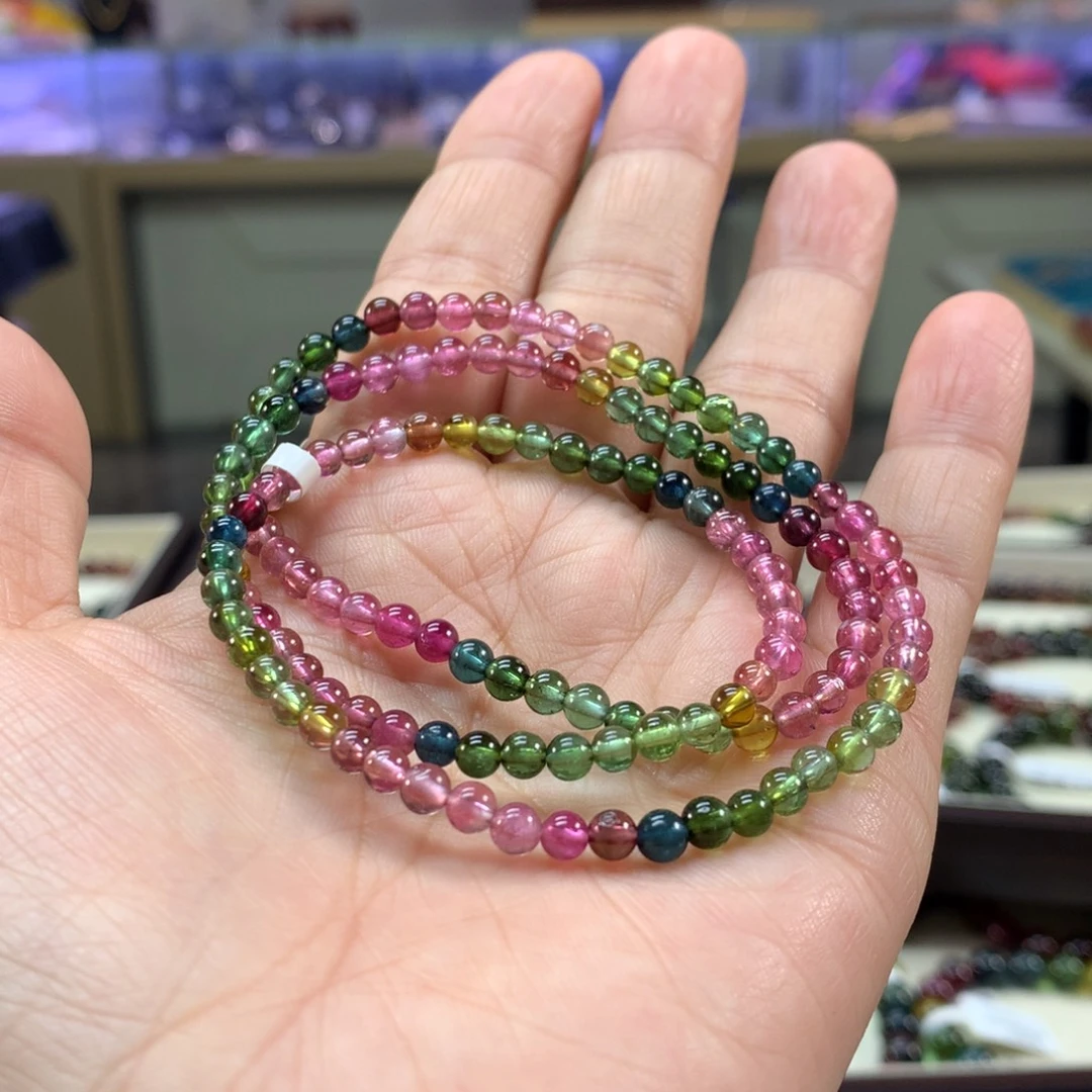 未镶嵌碧玺手链4.2左右