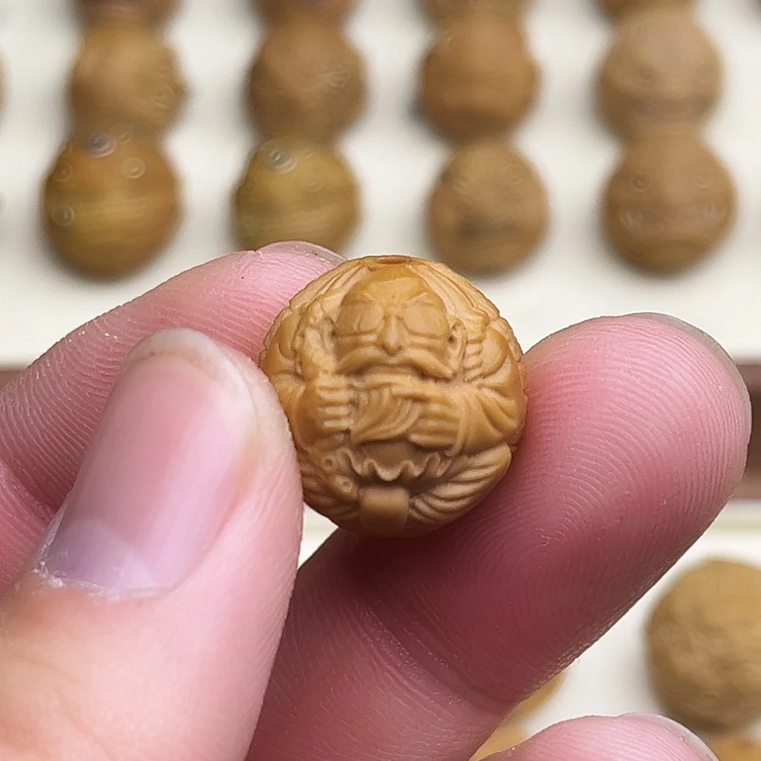 猴头核桃吊坠猴头雕刻单颗龟仙人17