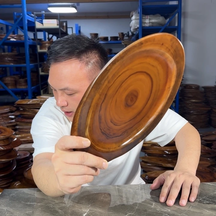 香樟木茶盘实木27.5*14