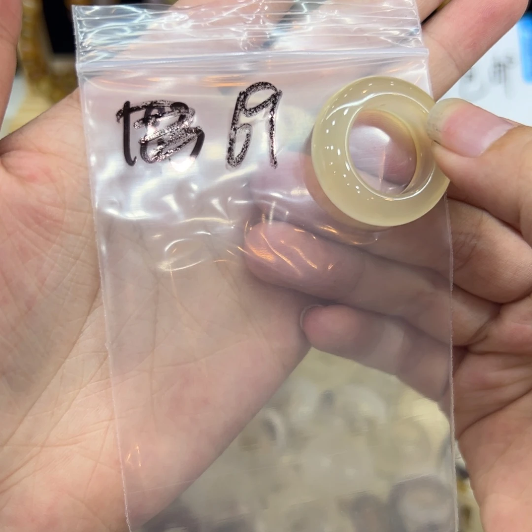 玛瑙/玉髓戒指合金69港18