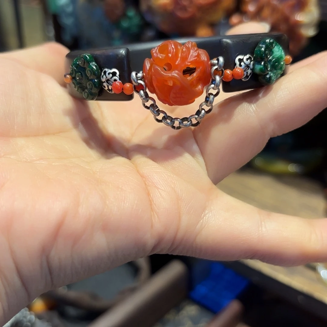 翡翠未镶嵌颈饰原创