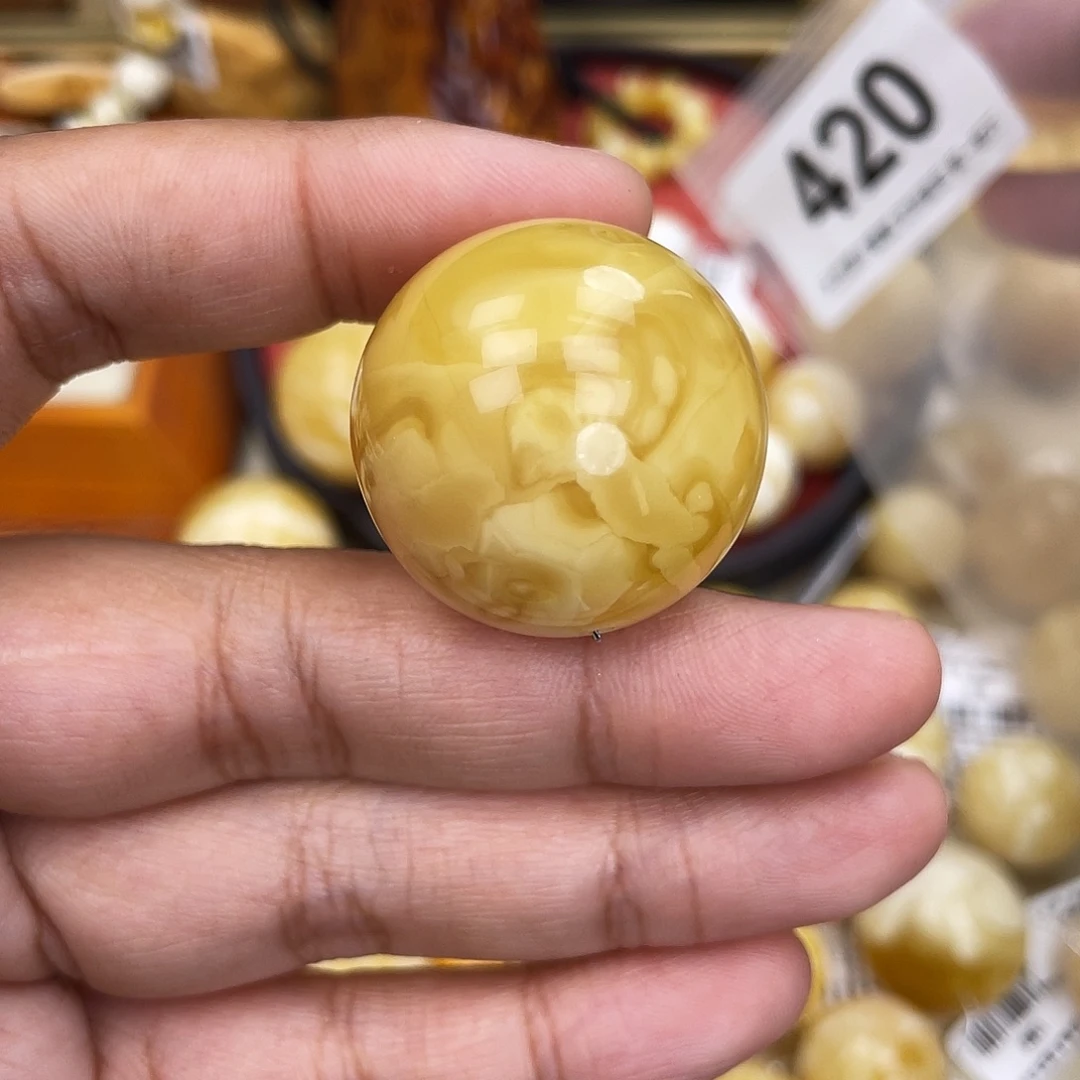 蜜蜡未镶嵌珠宝奇石平头29.7