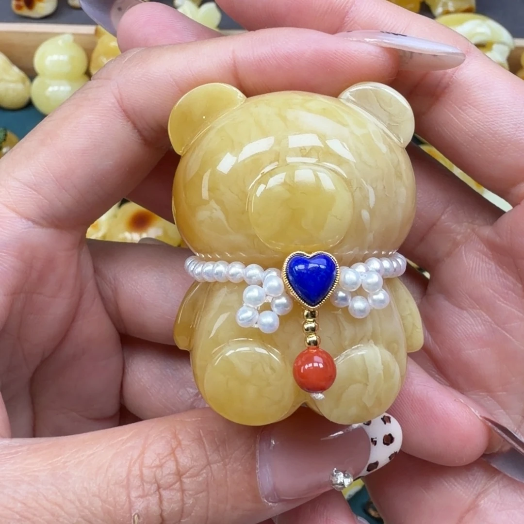 琥珀未镶嵌裸石蜜蜡