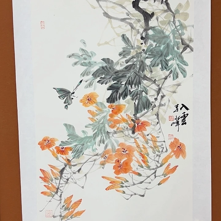 国画李文峰的画作