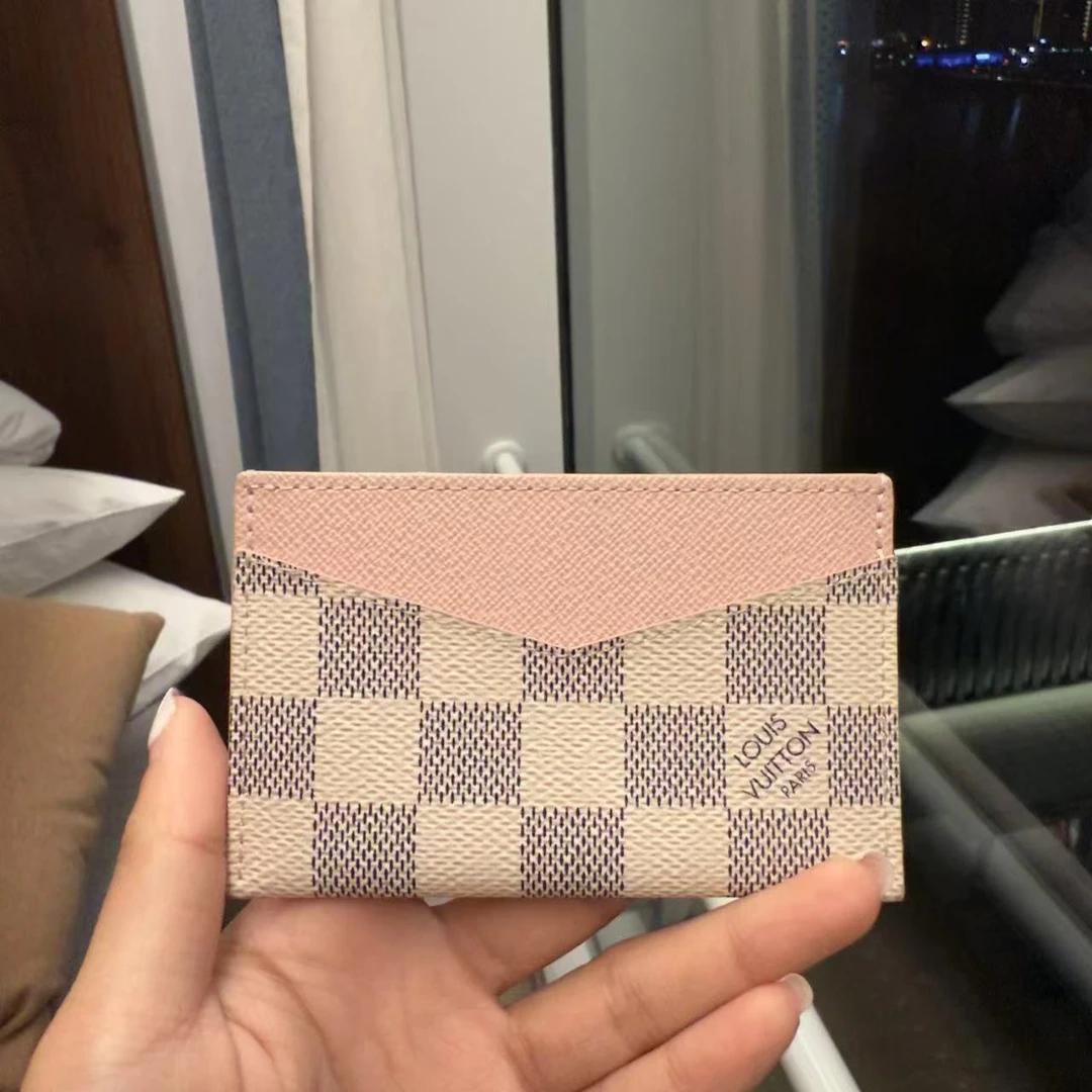 LouisVuitton/路易威登 卡包 白棋盘卡包 mx8568/2509
