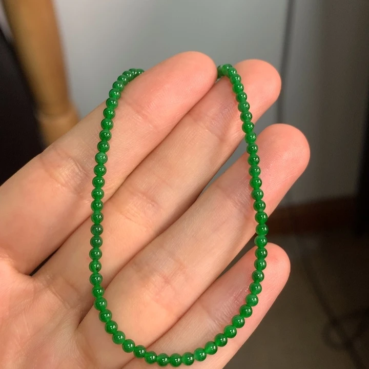 翡翠未镶嵌手链天然缅甸A货翡翠