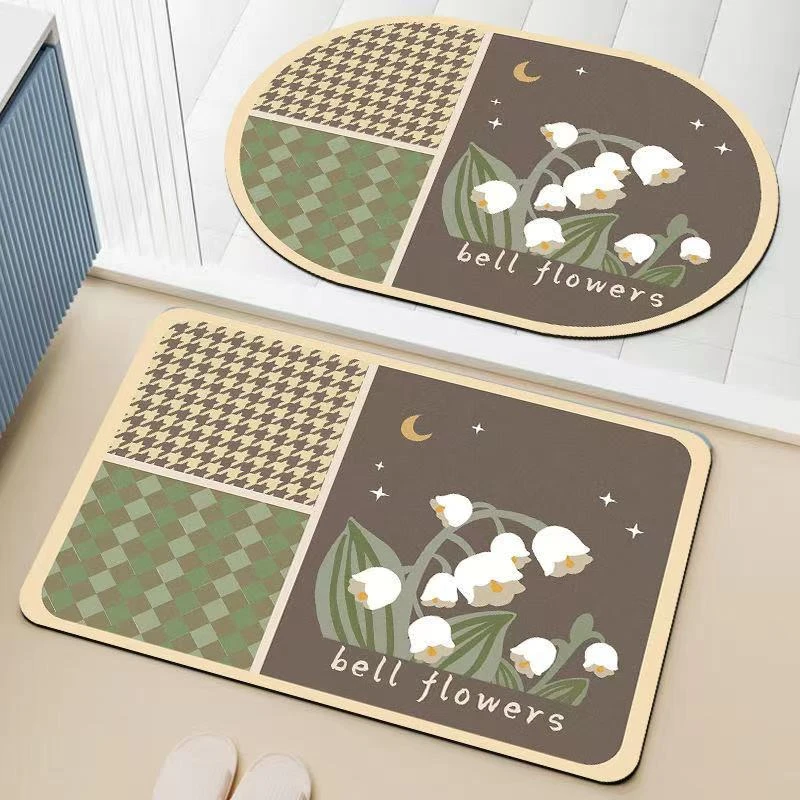 A-158【40*60】浴室吸水防滑垫三秒速吸五秒速干脚垫耐脏家用垫子