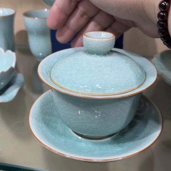 陶瓷茶具汝瓷茶具