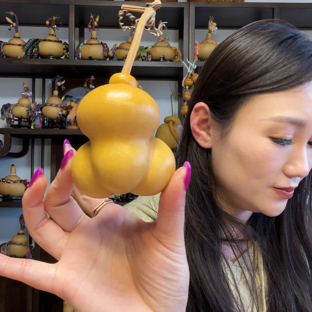 ༺***༻金蟾葫芦摆件葫芦