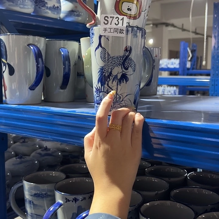 摆件731景德镇陶瓷