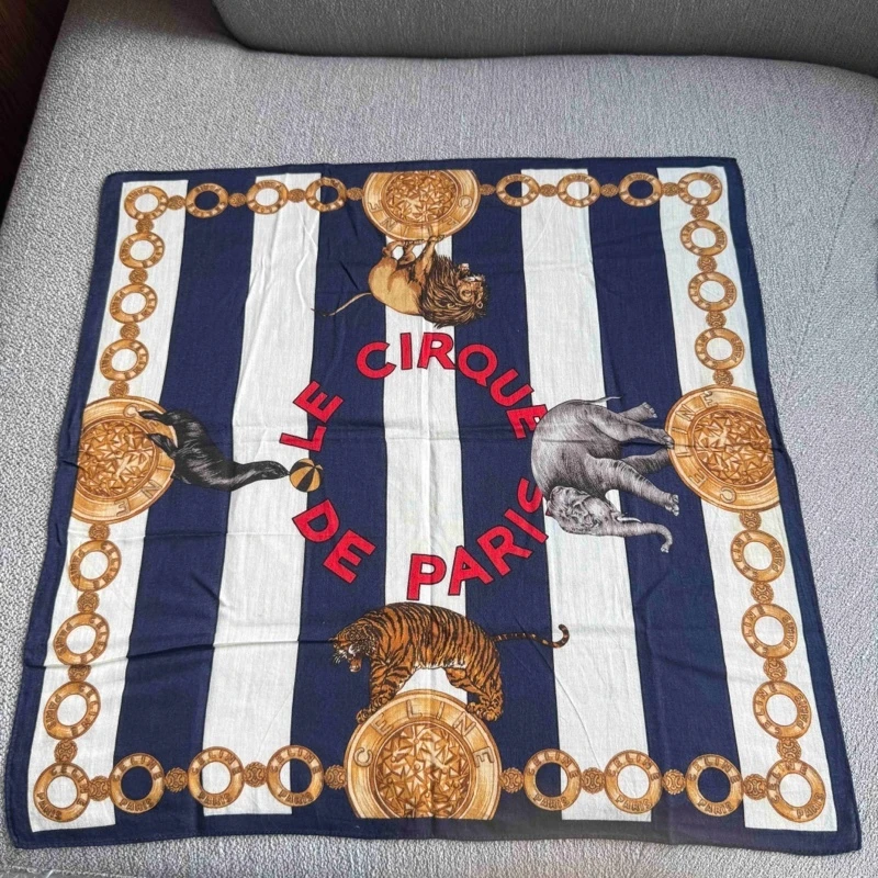 95新 Celine/思琳 乱乱子中古/女士/丝巾/118033