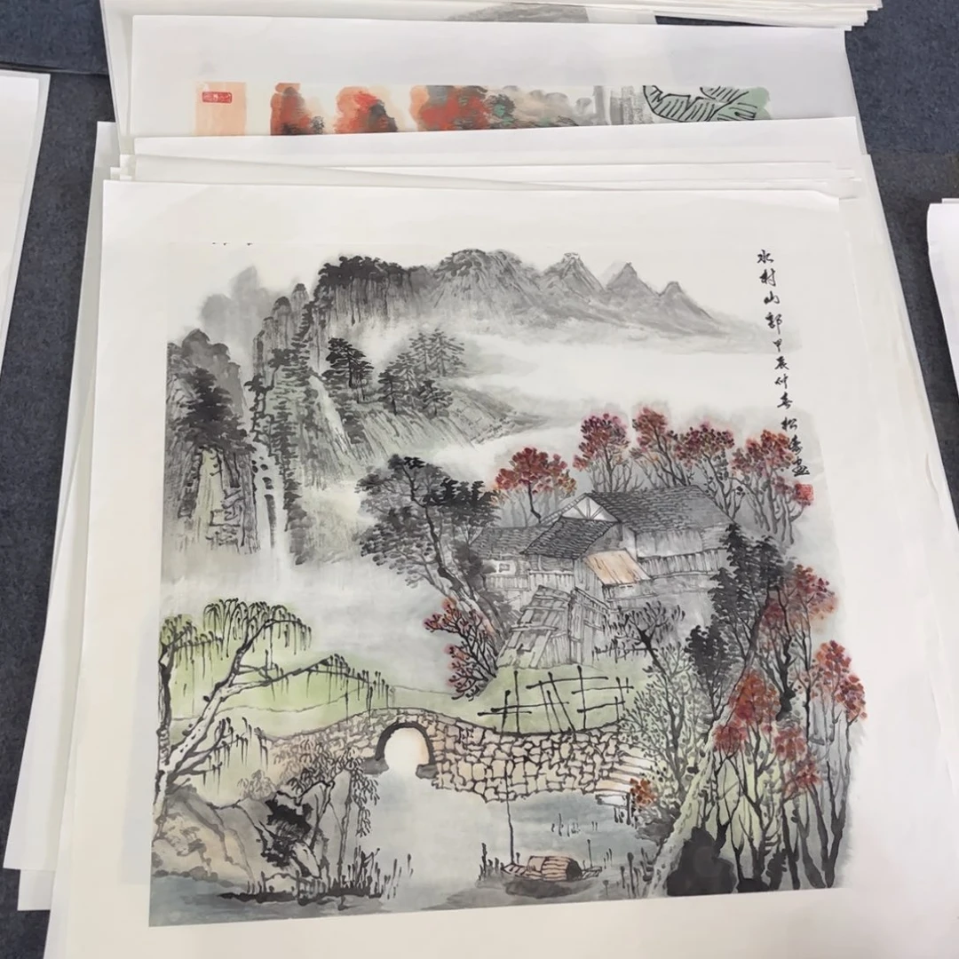 国画LD国画单幅任发