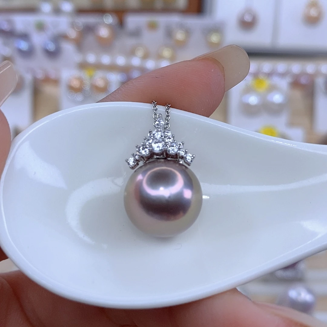 淡水珍珠颈饰合金