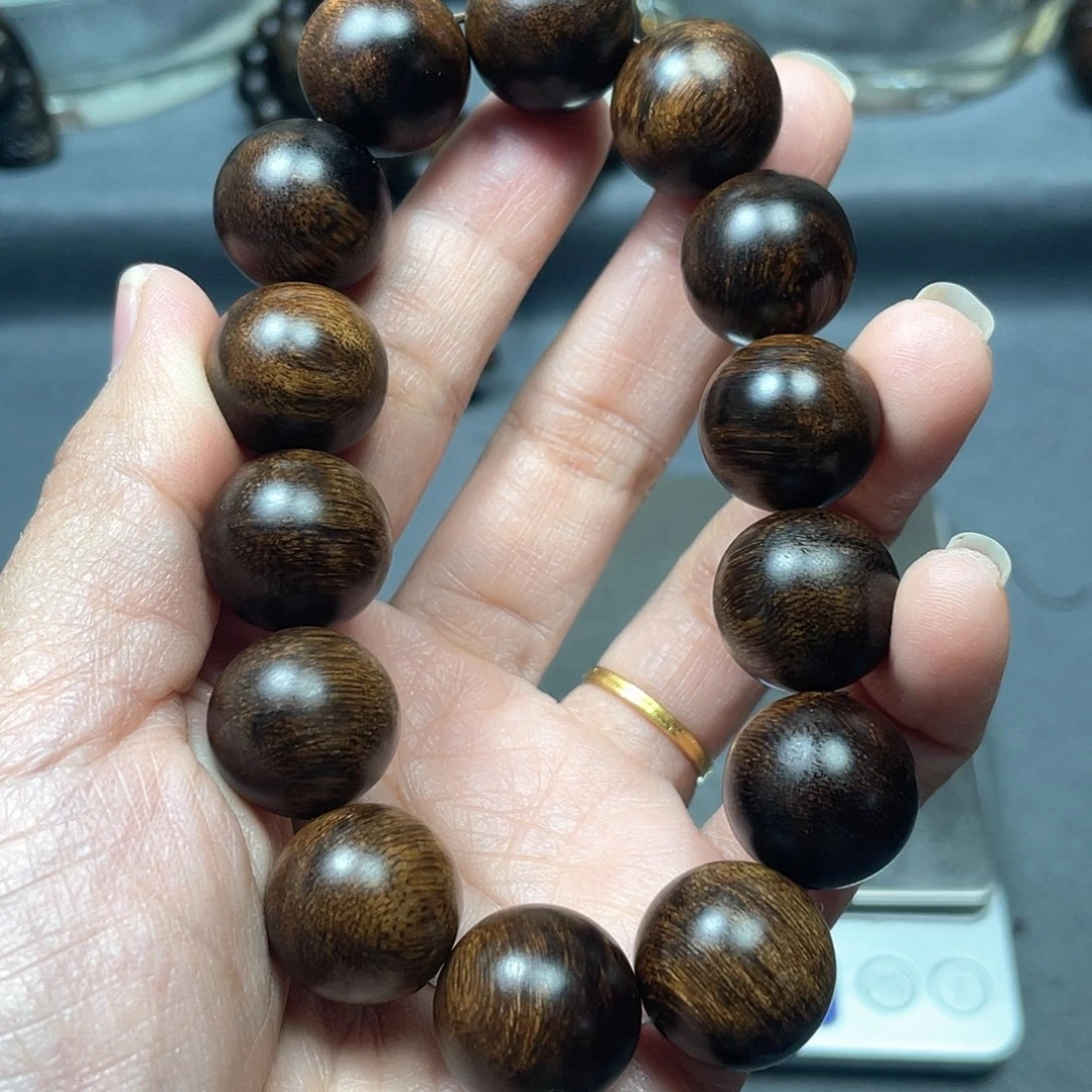 沉香手串幸*白棋瘤疤1.6