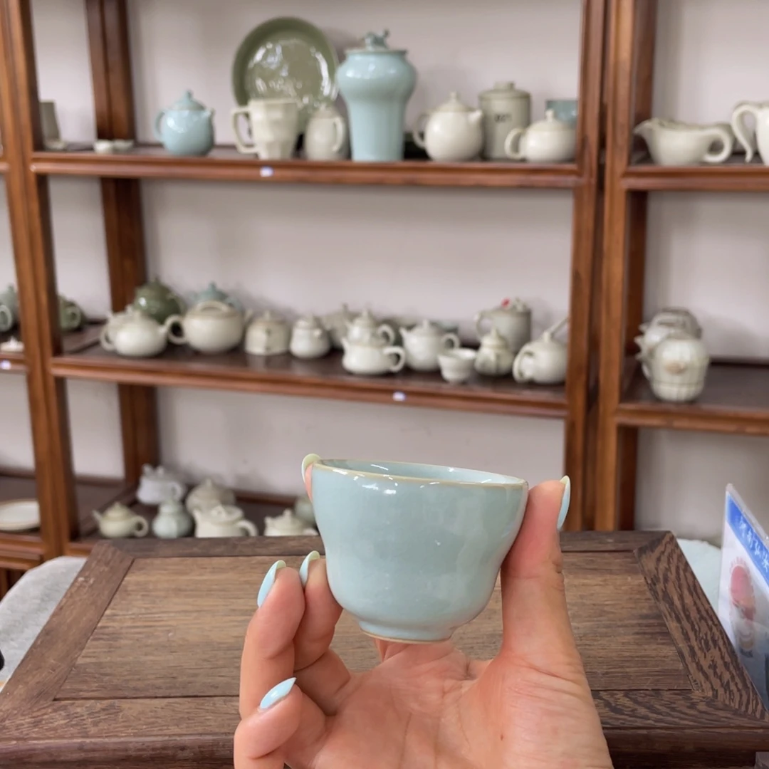其他天青釉葫芦杯