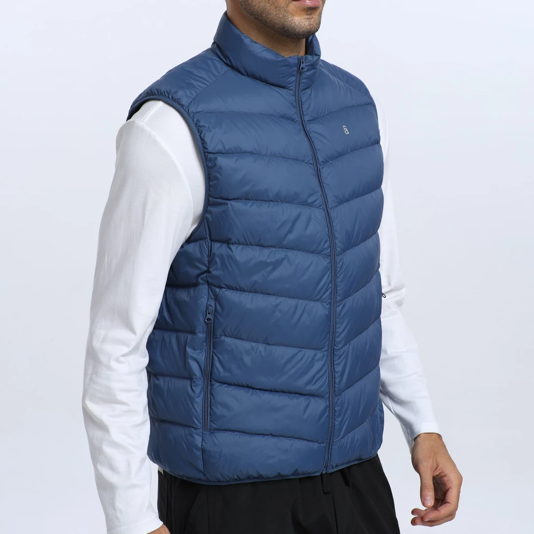 ZOANO/佐纳男轻暖羽绒立领马甲户外通勤两穿防风保暖不臃肿YV1018