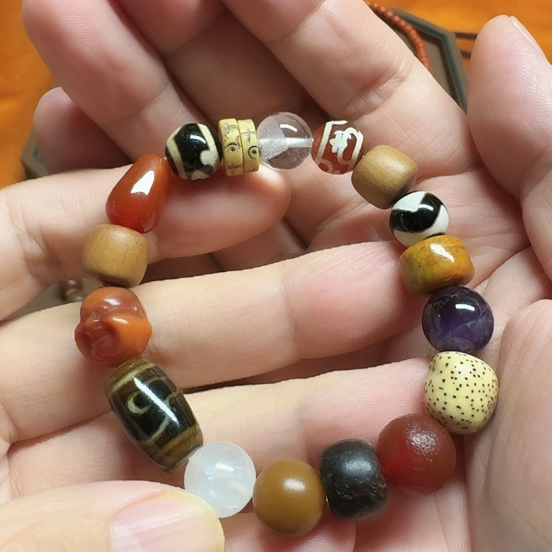 玛瑙/玉髓未镶嵌手链