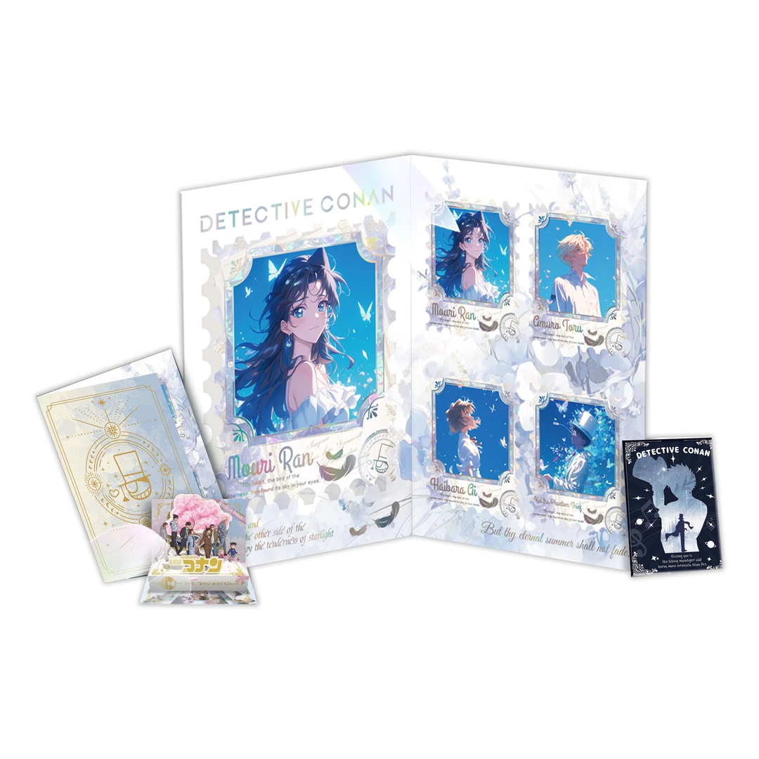 【小咩の无敌大转转】昊卡文创 少年侦探「爱的心形邮戳」邮票集（代拆）