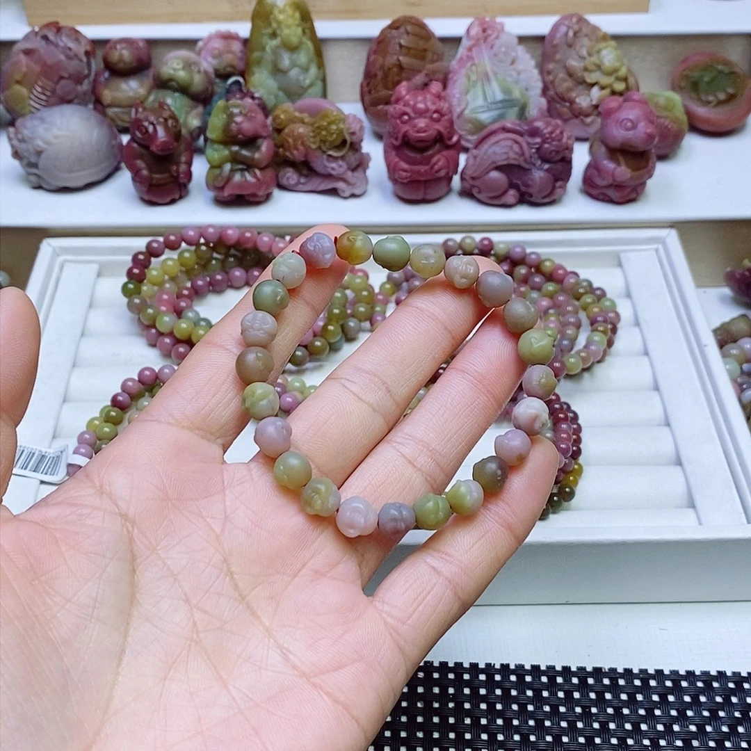 玛瑙/玉髓盐源玛瑙手串未镶嵌