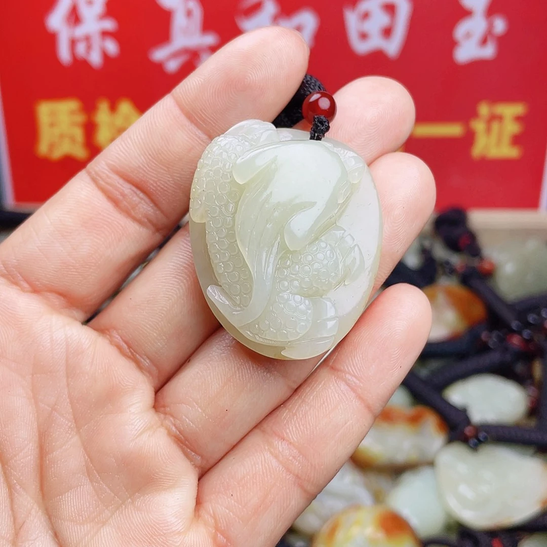 和田玉颈饰未镶嵌