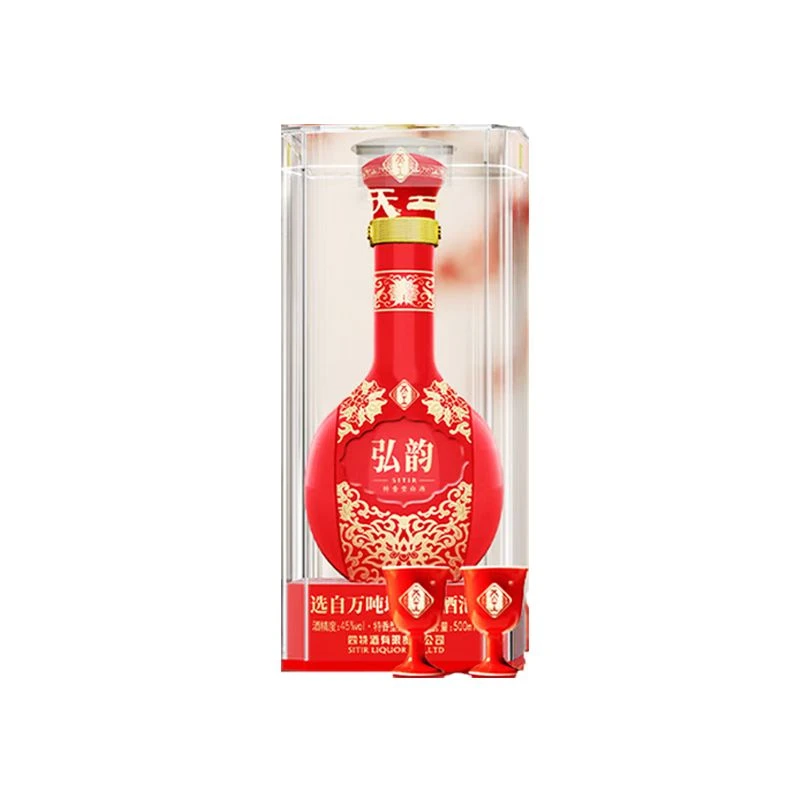 四特天工弘韵 52度500ml 单瓶装 特香型纯粮白酒