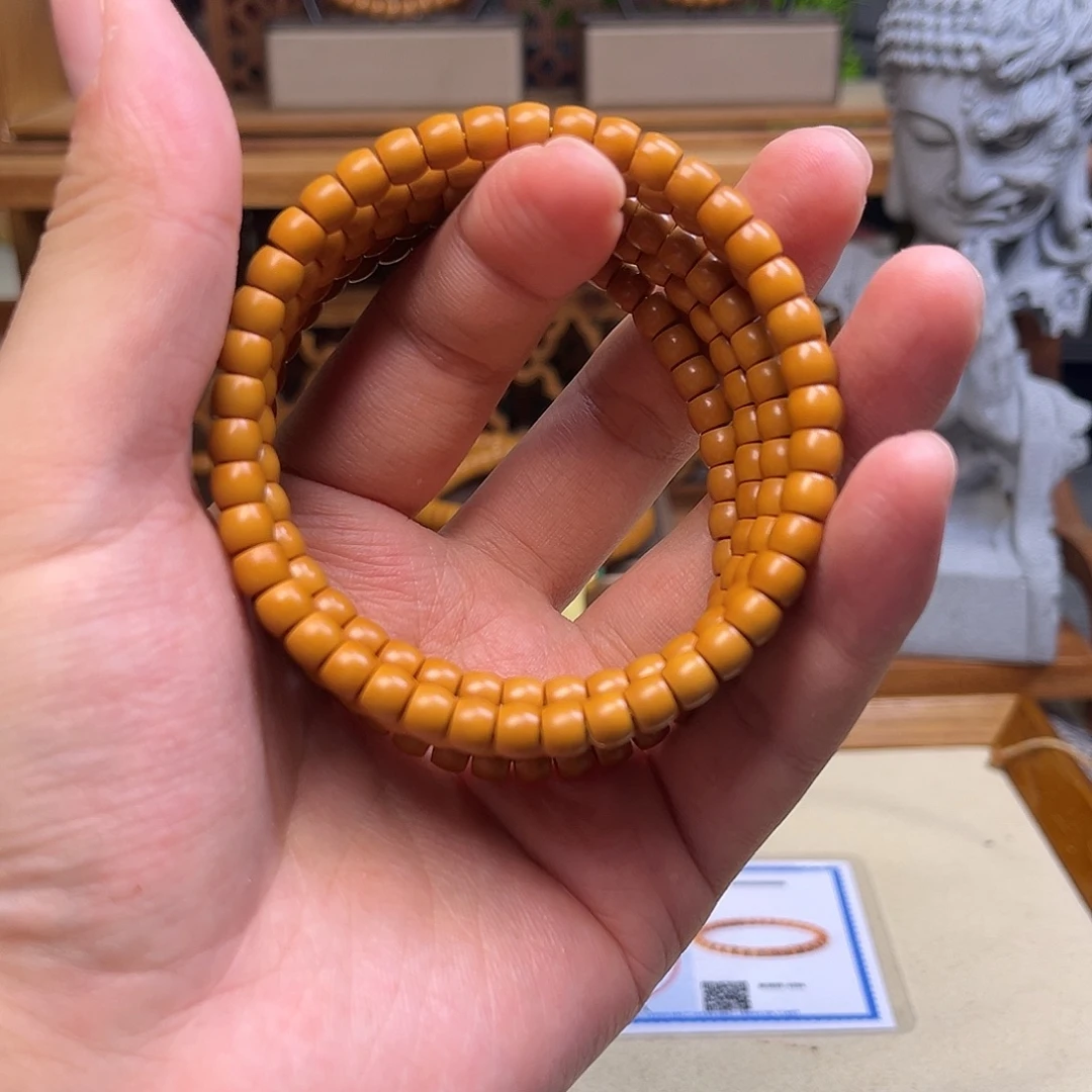 手串/手链橄榄核【听松文玩】sss级工艺精品橄榄核尖单圈6.0 01