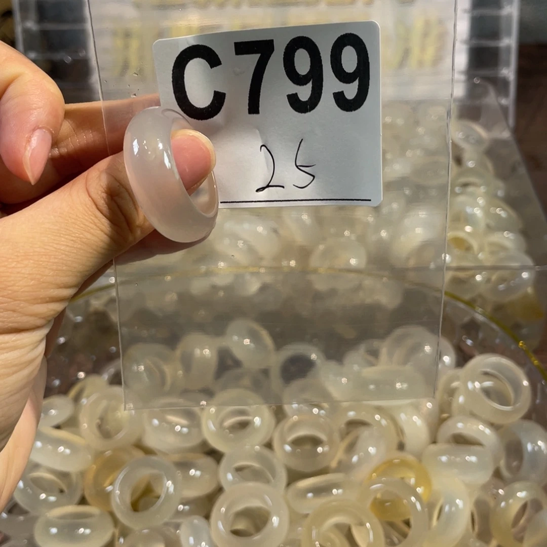 玛瑙/玉髓未镶嵌戒指799