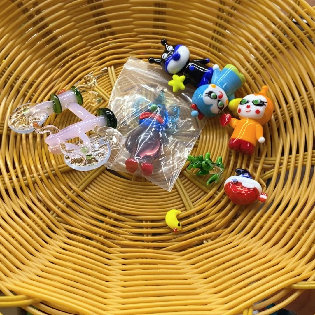 低***行手工艺品琉璃琉璃小小小摆件可爱