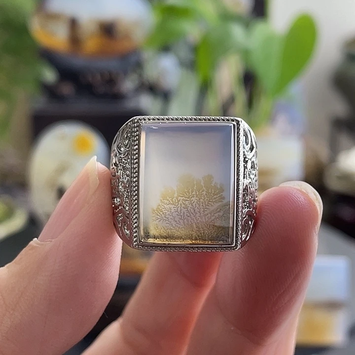 玛瑙/玉髓合金珠宝半成品