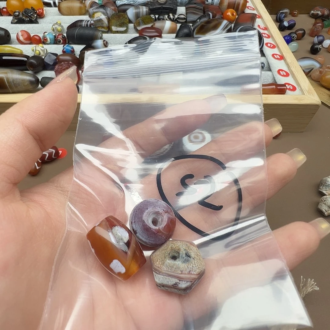 未镶嵌玛瑙/玉髓珠宝半成品